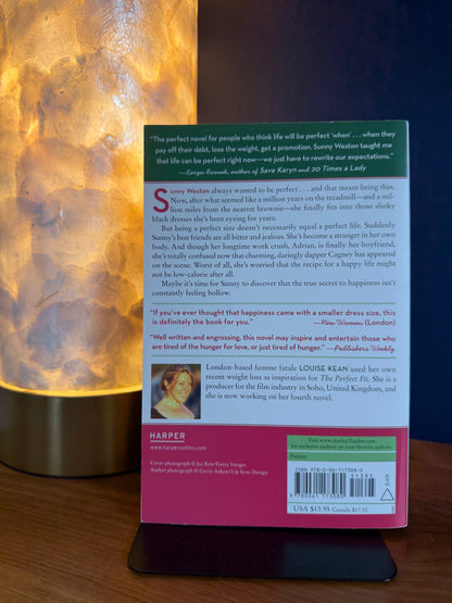 Book back cover with a lamp casting light on it