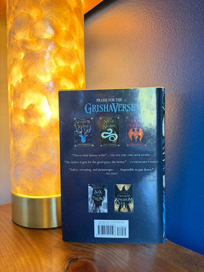 The back cover of a book by Leigh Bardugo.